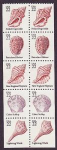 USA SC# 2117-21 MNH booklet pane of 10