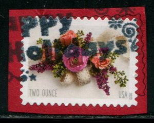 5458 US (70c) Corsage SA, used on paper