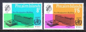 Pitcairn Islands - Scott #62-63 - MLH - Minor wrinkle #62 - SCV $7.25