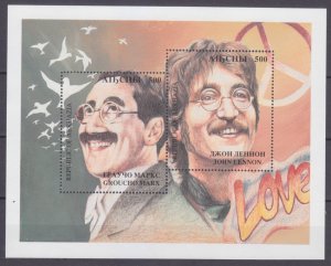 1994 Abkhazia Republic  B Groucho Marks and John Lennon