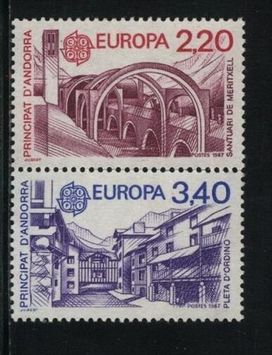 Europa by ANDORRA French MNH Sc 352-53  Value $ 11.75