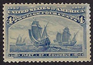 US Scott #233 Mint NH OG VF