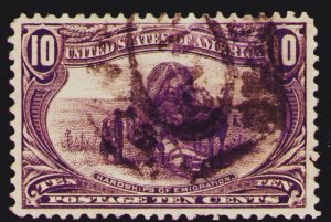 290 10¢ Trans-Mississippi Issue Used