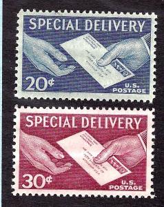 E20,E21 Mint,OG,NH... SCV $0.90