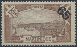 Martinique    SC# 112  MH   see details & scans