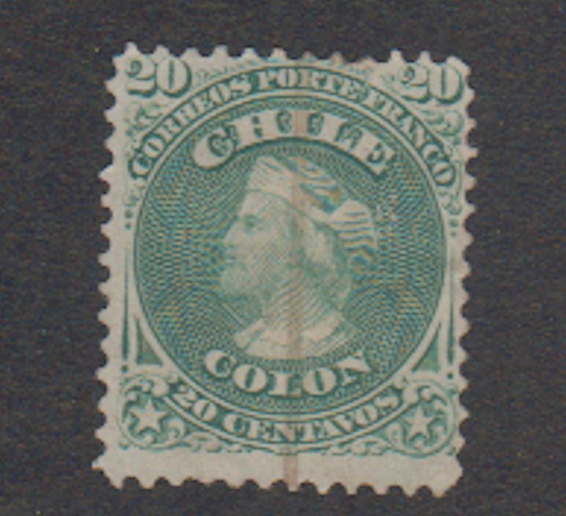 Chile - 1867 - SC 19 - Used