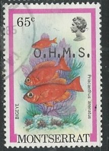 Montserrat  || Scott # O51 - Used