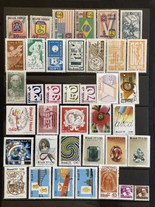 Brazil - 38 Mint Stamps (mostly MNH) SCV $40+