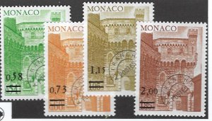 Monaco SC#1095-1098 MNH VF...Key Value!
