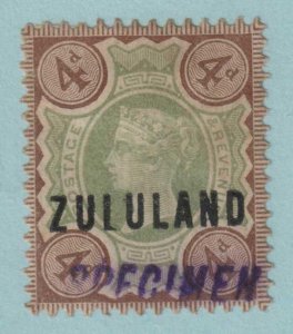 ZULULAND 6 SPECIMEN - MINT HINGED OG * NO FAULTS VERY FINE! - GRS