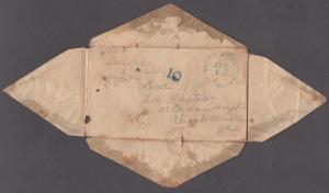 **CSA Cover, SC# 11, Charlottesville, VA, 1864??, Turned Cover