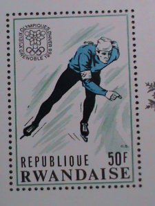 RWANDA-1968 SC#249 10TH WINTER OLYMPIC GAMES=GRENOBLE'68 MNH-S/S VERY FINE