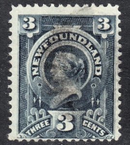 Newfoundland Scott 60 Fine used.