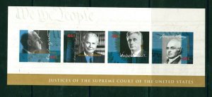 US Scott # 4422 Justices Of The Supreme Court Complete Sheet of 4