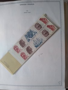 collection on pages Sweden 1969-97 CV $1325