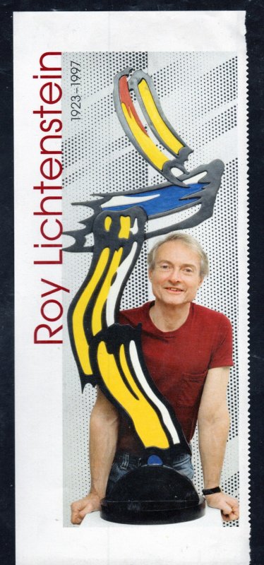 SC# 5792 - (63c) - Roy Lichtenstein - Label - Off Paper