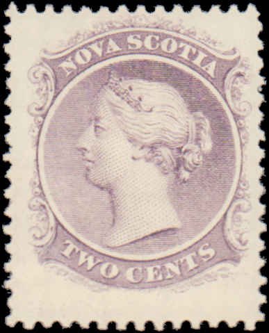 1860-1863 Canadaian Provinces - Nova Scotia #9, Incomplete Set, Mint No Gum