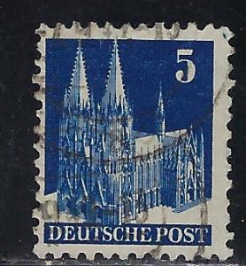 Germany AM Post Scott # 636, used