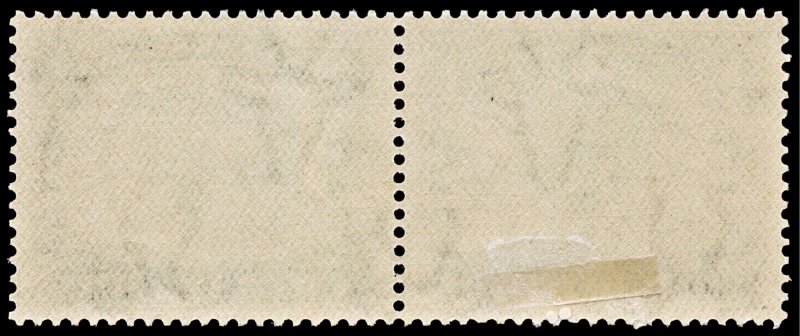 3981: SOUTH AFRICA: SG64bw 5s 1944. Bilingual Pair. Watermark Inverted. Mi91b...