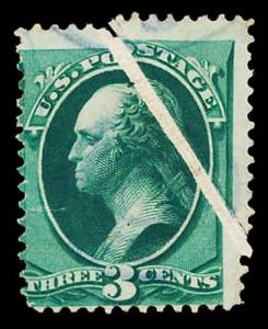 U.S. VARIETIES 184(var)  Used (ID # 84448)