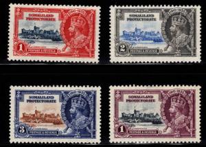 Somaliland Scott 77-80 MH* Coronation set