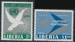 Liberia 510; C185 MNH 1970 set (ak5213)