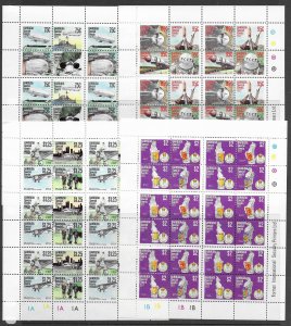 Barbuda 318-22a MNH cpl set x 6. vf see desc. 2020 CV$139.50