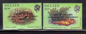 Belize 715-6 Fish Mint NH