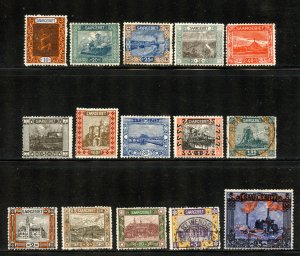 Saar # 69-83, Mint and Used.   68 is Missing.