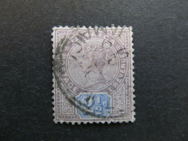 A4P21F27 Jamaica 1889-91 Wmk Crown CA 2 1/2d used