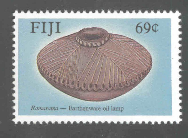 FIJI Scott 589 MNH** pottery stamp