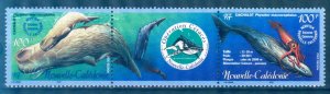 New Caledonia 2002 Marine Life Whales Octopus Mi. 1278/9 MNH