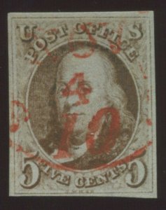 U.S. #1 Used with PF Cert 