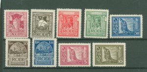 Rhodes #15-23 Mint (NH) Single (Complete Set)