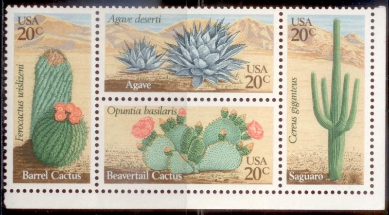 USA 1981 SC# 1942-5 Block MNH-OG CH4