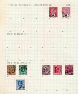 CEYLON 1867/1937 Mint &Used Collection(45+Items) GX 538