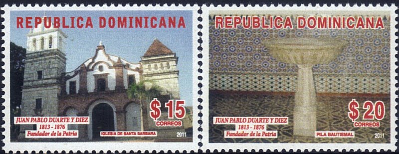 DOMINICAN REPUBLIC 1508-9 MNH Z5229-5