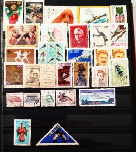 Poland div.stamps 2 pages