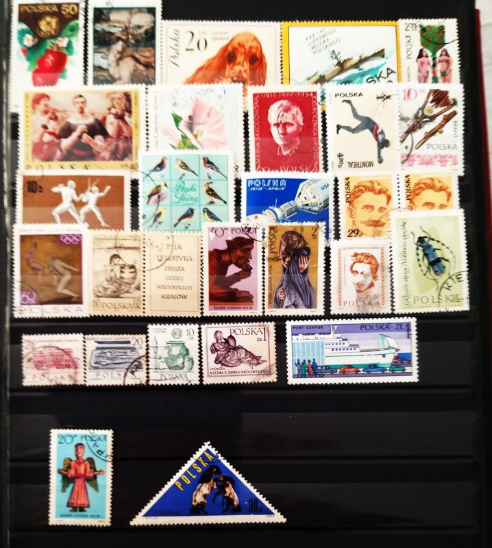 Poland div.stamps 2 pages