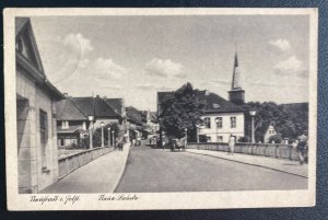 1943 U Boat Sailor Feldpost Neustadt Germany RPPC Postcard Cover To Berlin