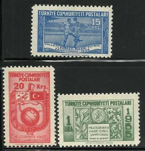 Turkey # 1160-2, Mint Never Hinge