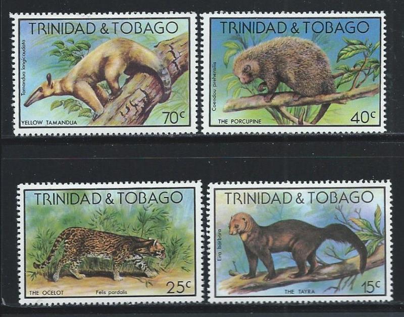 TRINIDAD & TOBAGO SC# 292-5 F-VF OG 1978