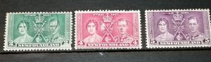 Newfoundland 1937 complete set