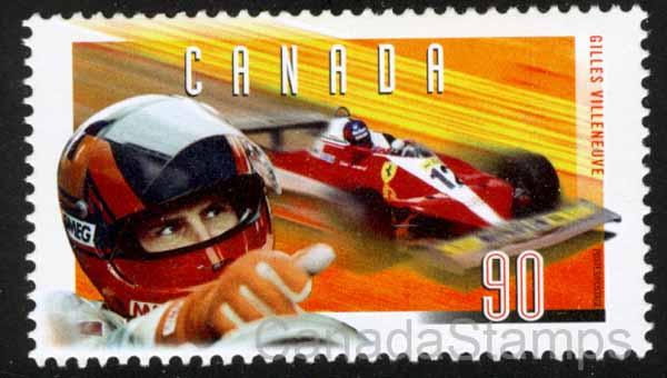 Canada 1648 90c Gilles Villeneuve MNH A34976