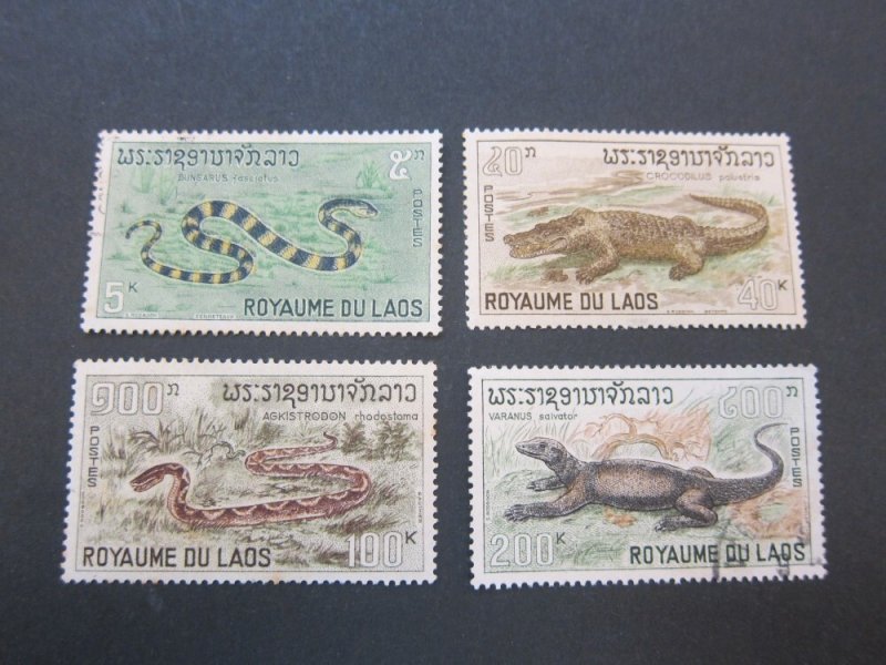 Laos 1967 Sc 156-9 UN (159FU) set MNH