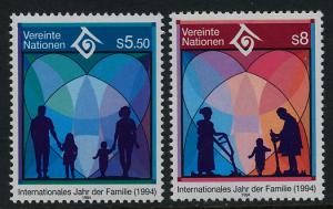 United Nations Vienna 160-1 MNH Year of the Family