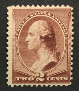 MOMEN: US STAMPS #210 MINT OG NH LOT #35168