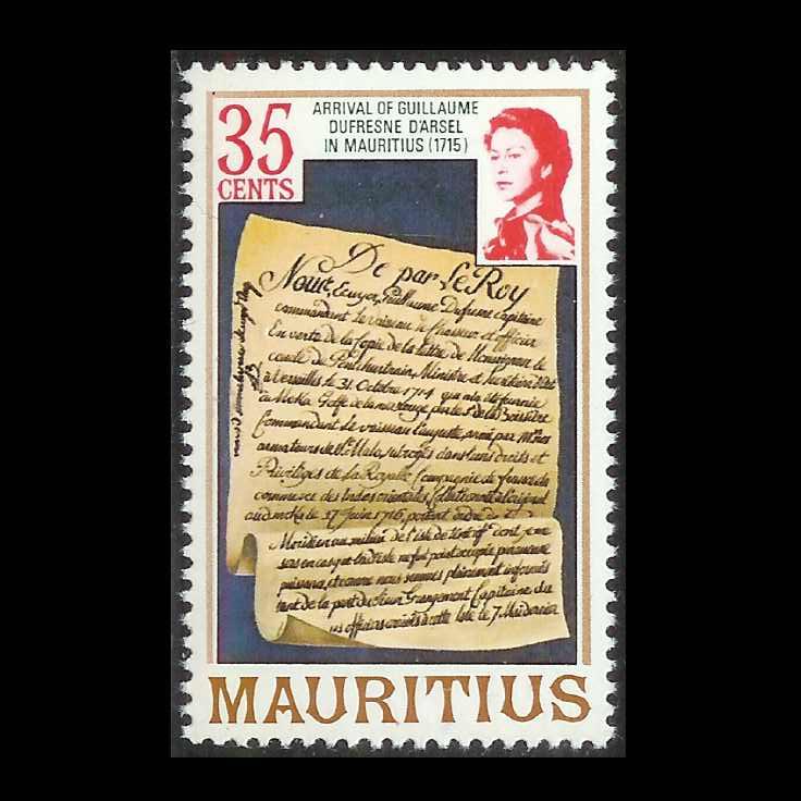 Mauritius Scott # 448 MNH