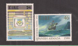 IRELAND SC# 727-28   FVF/MNH 1988