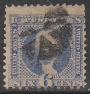 U.S. Scott #115 Washington Stamp - Used Single